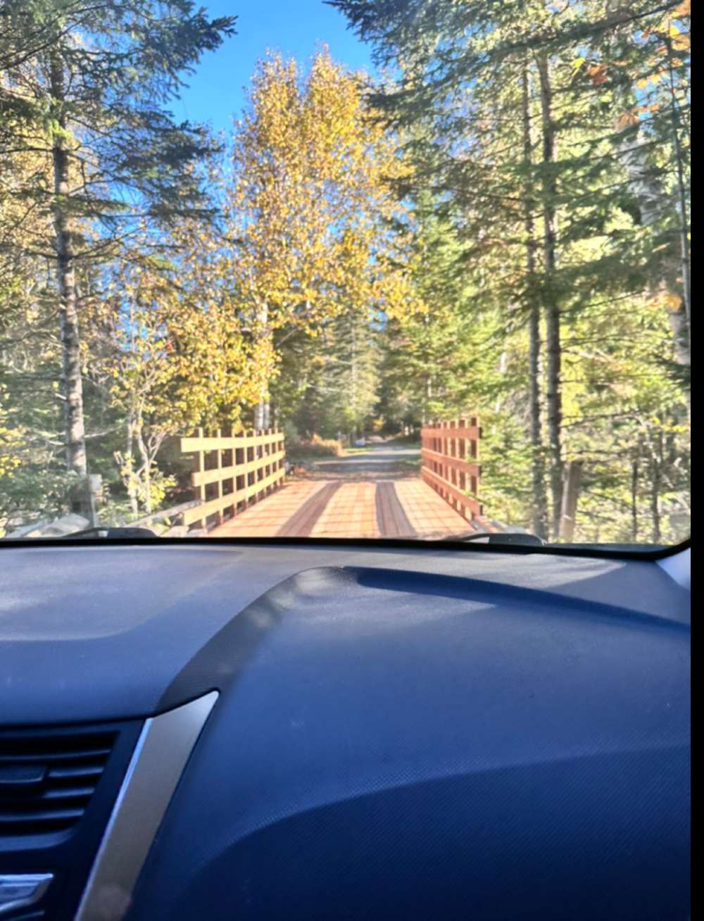 The small bridge on Chemin Martin